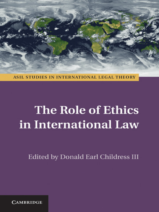 The Role of Ethics in International Law (eBook)